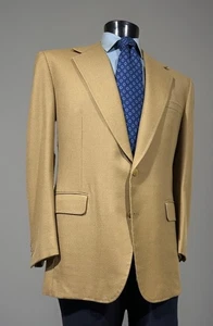 Maurizio of Fifth Avenue Wool Cashmere Holland & Sherry Buttons Sport Coat 42 R - Picture 1 of 11