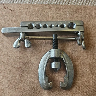  Flaring Tool Kit With,  Screw Yoke, copper, brass, aluminum,  stainless  - Image 1 of 3