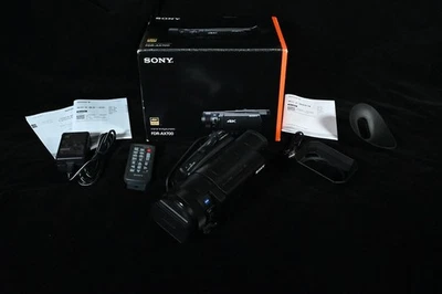 Open Box Sony FDR-AX700 4K Camcorder All Factory Packaging - Image 1 of 4
