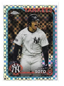 Serie Aggiornamento 2024 Topps Chrome - Juan Soto #USC1 X-Fractor - Foto 1 di 2