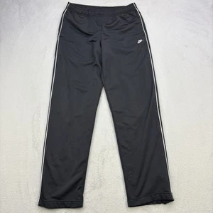 Nike Hose Herren Medium schwarz Vintage Y2K Track Jogginghose Knöchelreißverschluss Baggy Swoosh - Bild 1 von 16