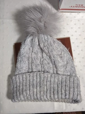 Gorro blanco Ann Taylor Loft con puta JJ28 Foto 1 de 3