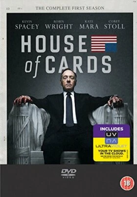 House of Cards - Season 1 Kevin Spacey 2013 DVD Free UK P&P Top-quality - Image 1 of 4