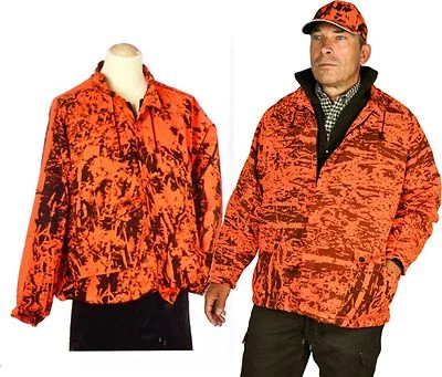 Tarnjacke - Überjacke - Treiberjacke - Treiberjacke Jagd Signaljacke HUBERTUS  - Bild 1 von 4
