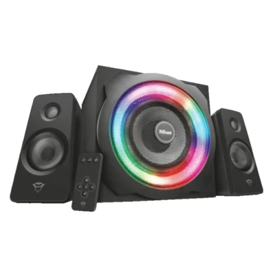 Speaker Trust GXT 629 Tytan 2.1 – Altoparlanti Gaming RGB 120W con Telecomando - Immagine 1 di 4
