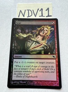 MTG FOIL Scar - Picture 1 of 2