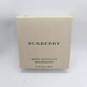 BURBERRY SHEER FOUNDATION LUMINOUS TRENCH No.12 COMPACT FOUNDATION .28OZ NIB - Picture 1 of 11