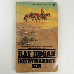 Honeymaker's Son Ray Hogan Signet 1976 1st Print Paperback Western - Imagen 1 de 6