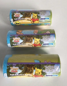 Tigger and pooh winnie the pooh self adhesive border 5m rolls Decofun x 3 LOT B - Picture 1 of 5