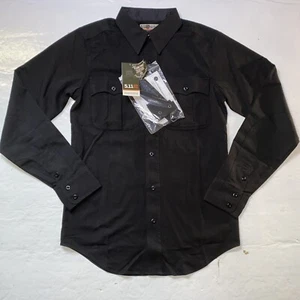 5.11 Tactical Small PDU Class A Flex-Tac Poly/Wool Twill Long Sleeve Black72487 - Picture 1 of 11