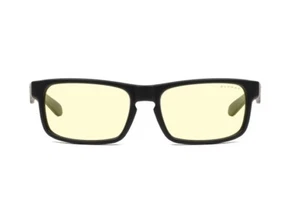 Gunnar Optiks ENI-00101 ENIGMA onyx FRAME amber LENS - Eyeglasses - Picture 1 of 5