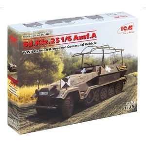 ICM 35102 Scale model kit 1:35 Sd.Kfz.251/6 Ausf.A, WWII German Armoured Command - Picture 1 of 18