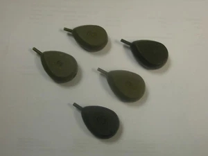 Korda 5 x Carp fishing leads FLAT PEAR INLINE 3oz - Picture 1 of 1