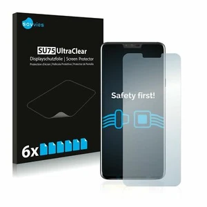 LG V40 ThinQ ,  6 x Transparent ULTRA Clear Screen Protector - Picture 1 of 7