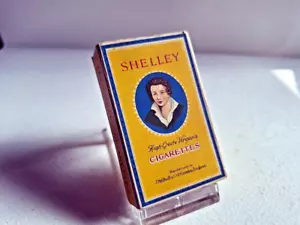 Empty 1930s SHELLY, cigarettes packet by MILLHOFF, H&S 10pcs. - Picture 1 of 8