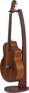 Wooden Guitar Stand - Handmade German Ash Solid Semi-Curved Design Wood Stand Fl - Picture 1 of 8