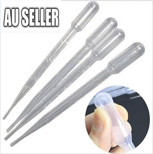 1/3/5/10ML Disposable Plastic Clear Eye Oil Dropper Transparent Graduat PipetteS - Picture 1 of 10