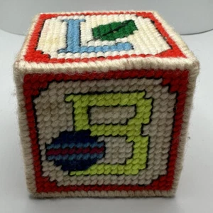 Baby Toy Hand Stitched With Rattle - Alphabet (7 Letters and Patterns) - Picture 1 of 6