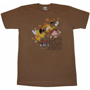 T-Shirt Fat Albert: braune Hornette - Bild 1 von 3