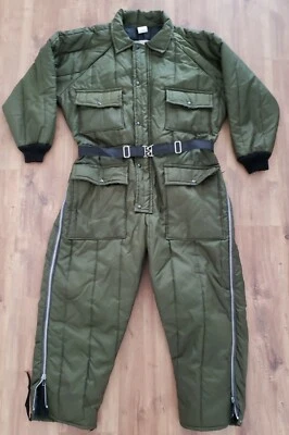 Vintage Walls Blizzard Pruf Snow Snowmobile Ski Suit Green Belted Mens Sz XL VTG - Image 1 of 4