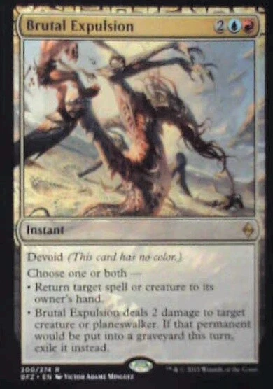 Brutal Expulsion - Battle for Zendikar: #200, Magic: The Gathering Nm R148 - Image 1 of 1