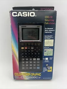 Casio CFX -9800G Color Potencia Calculadora Gráfica Estuche Rígido con Manual y con Caja NUEVO - Imagen 1 de 13