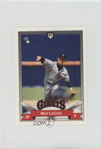 1991 PG&E San Francisco Giants Mike LaCoss #17