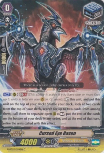 1 x Cursed Eye Raven - G-BT03/054EN - C Near Mint / Mint, English - Image 1 of 1