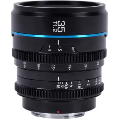 Sirui Night Walker 35mm T1.2 S35 Cine Lens (E-Mount, Black) - Image 1 of 4