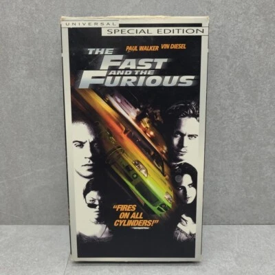 The Fast and the Furious VHS, 2002, Special Edition Contains Bonus Footage Used - Image 1 of 4