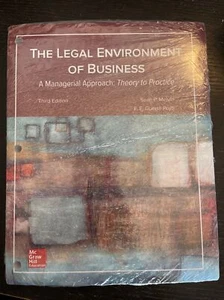 Legal Environment of Business: A Managerial Approach (Third Edition) by Melvin - Picture 1 of 2