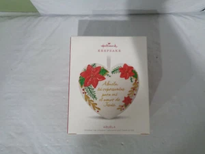 2018 - Hallmark Andenken - Abuela Ornament - Herz - Bild 1 von 1