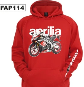 RSV4-RF Red Hoodie Sweatshirt FAP114 - Picture 1 of 1