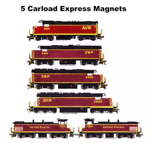Locomotive Carload Express 5 magneti Andy Fletcher - Foto 1 di 1