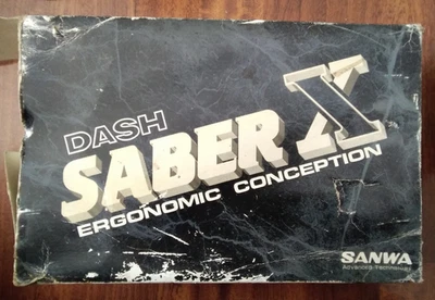Sanwa Dash Saber X Ergonomic Conception Boxed RC Controller/Transmitter Untested - Image 1 of 4