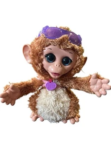 FurReal Friends Baby Cuddles My Giggly Monkey Haustier Plüschtier interaktives Spielzeug funktioniert - Bild 1 von 4