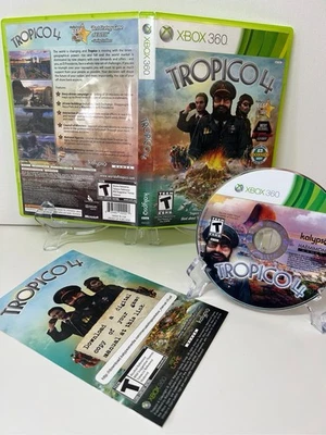 Tropico 4 (Microsoft Xbox 360, 2011) *CIB* - Image 1 of 4