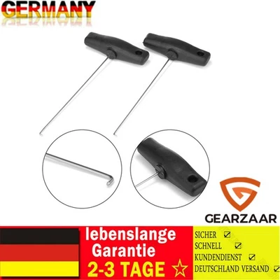 2 Tacho Ausziehhaken Für Mercedes-Benz Haken Auszieher Satz Werkzeug Edelstahl - Bild 1 von 4