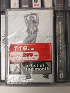 Christina Aguilera Stripped FACTORY SEALED cassette album **Ref Images - Picture 1 of 13