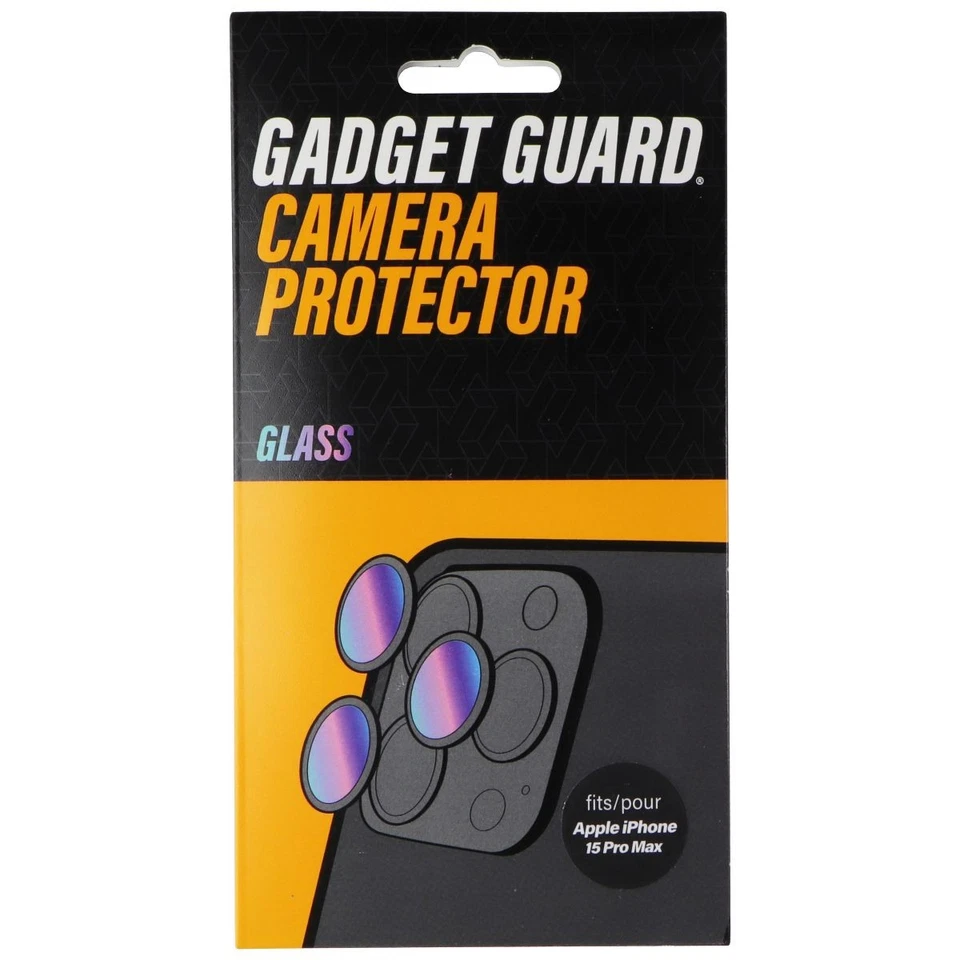 Gadget Guard Glass Camera Protector for iPhone 15 Pro Max - Black - Image 1 of 1