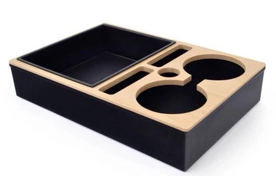 Sofá Pal Sofá Brazo Bandeja de Snacks y Bebidas Organizador Caddy Madera Nuevo Envío Gratuito Foto 1 de 4