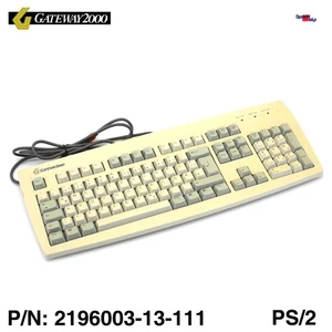 Gateway 2000 2196003-13-111 Ps/2 Keyboard German De Qwertz Computer 5 - Picture 1 of 7