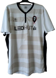 Salford City FC Away Football Shirt LedHut Umbro Size XL UK 2016/2017 - Picture 1 of 11