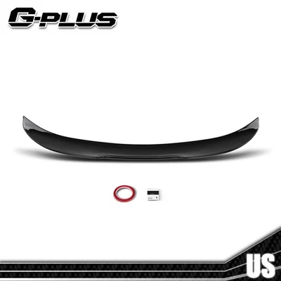 PSM Style Rear Spoiler Gloss Black For 11-17 BMW 5 Series F10 535i 535d 550i M5 - Image 1 of 4