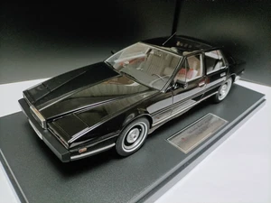 PMC 1:18 Aston Martin Lagonda Four door Luxury Sedan Model 1986 Black Car model - Picture 1 of 7
