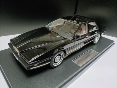 PMC 1:18 Aston Martin Lagonda Four door Luxury Sedan Model 1986 Black Car model - Image 1 of 4