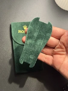 Rolex Travel Pouch High-Quality Suede With Insert To Hold Watch - Picture 1 of 5
