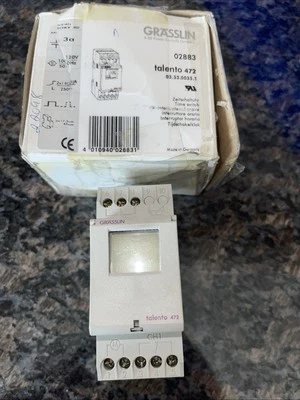 Grasslin Talento 472 Digital Pulse Timer 220-240V~/50-60Hz  03.53.035.1 - Image 1 of 3