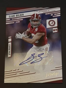 2022 Chronicles Draft Picks #PX-SBO Slade Bolden Prestige Xtra Points Auto - Picture 1 of 2
