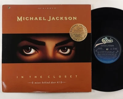 Michael Jackson "In The Closet (Mixes Behind Door #1)" 12" Epic - Image 1 of 2